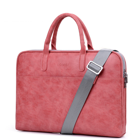 Faux Leather Laptop Bag