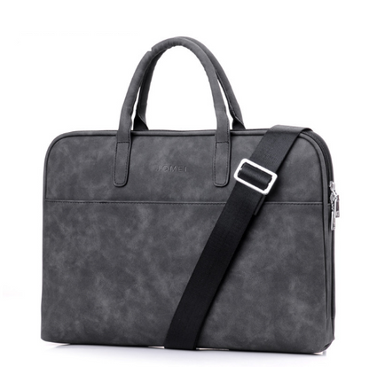 Faux Leather Laptop Bag