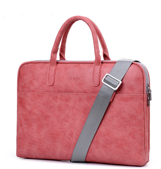 Faux Leather Laptop Bag