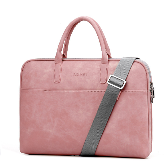 Faux Leather Laptop Bag